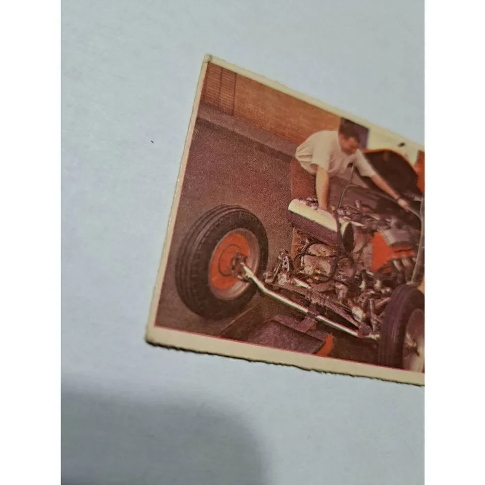 Vintage 1965 Hot Rod Magazine Trading Card #6 Spec Sheet 1932 Ford Sedan